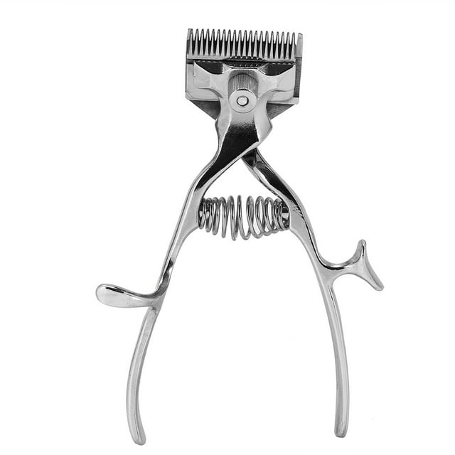 Stainless Steel Hair Removal Trimmer Cutter Hand Classic Clipper Barber Manual Haircut Tool