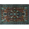 thumbnail image 1 of Ahgly Company Indoor Rectangle Persian Light Blue Traditional Area Rugs, 3' x 5', 1 of 4