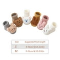 thumbnail image 3 of Cartoon Baby Socks Toddler 0-3 Nonslip Floor Socks Infant Winter Socks Foot Warmers Prewalker Socks Indoor Floor Socks, 3 of 9