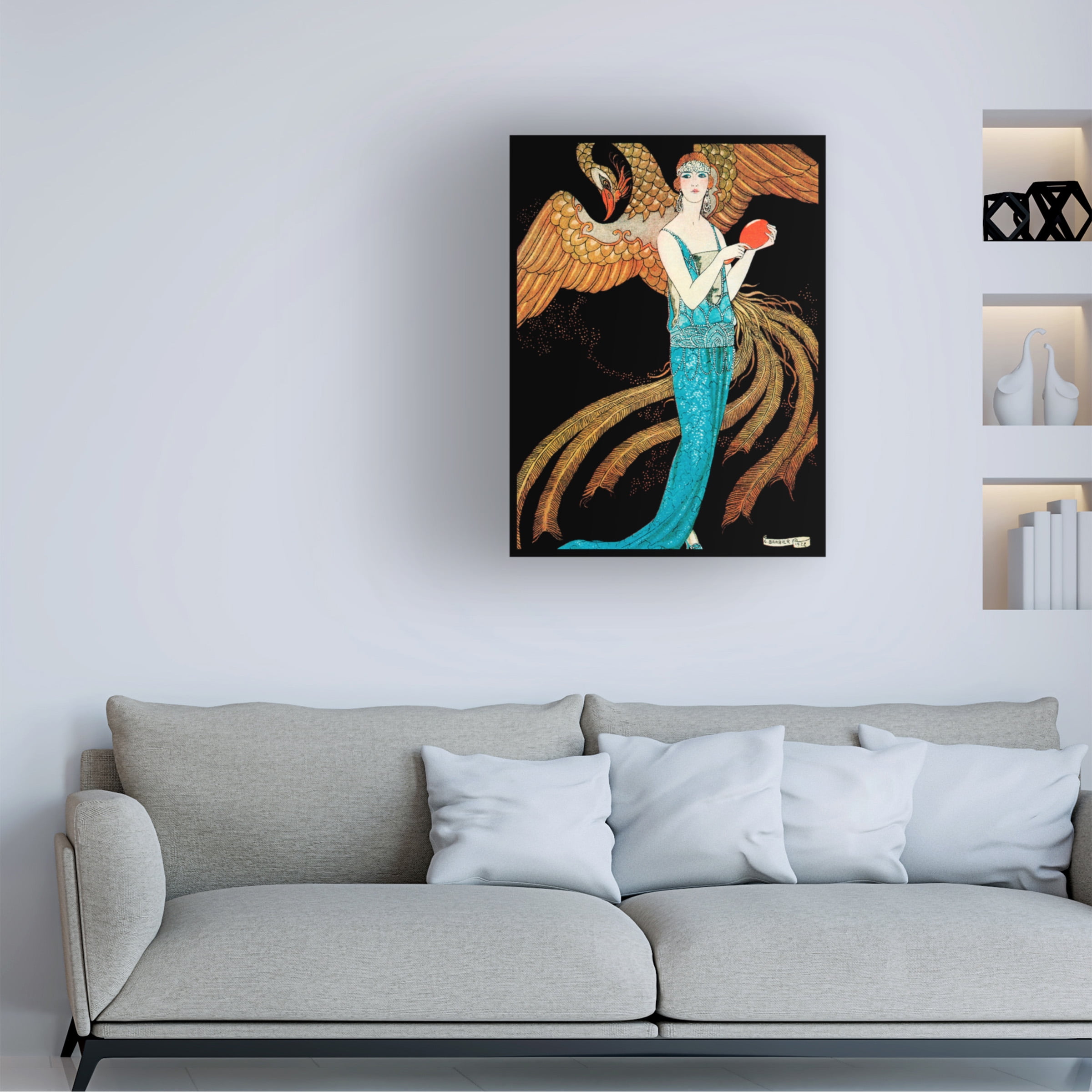 Vintage Lavoie 'Fashion 43' Canvas Art