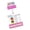 Pink, variant on Nurse Badge Reel with Order of Draw Reference Card, Retractable Badge Clip Holder for Phlebotomy and Clinic Staff Use