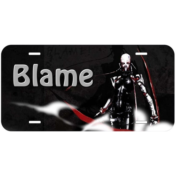 Blame Novelty Car Auto License Plate