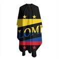 thumbnail image 3 of COLOMBIA Flag Hair Salon Cape Haircut Apron Barber Cape Hair Cutting Gown, 3 of 4