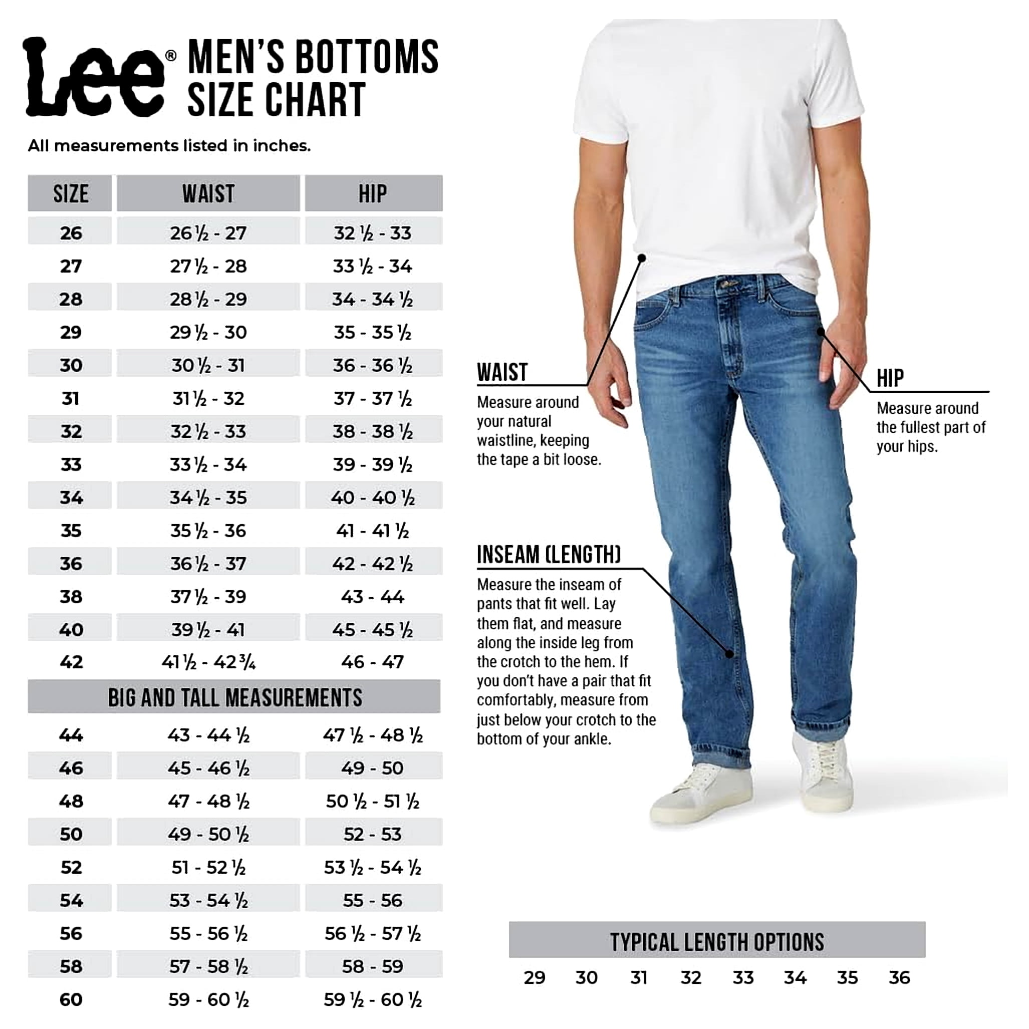Lee Men's Relaxed Fit Straight Leg Jeans