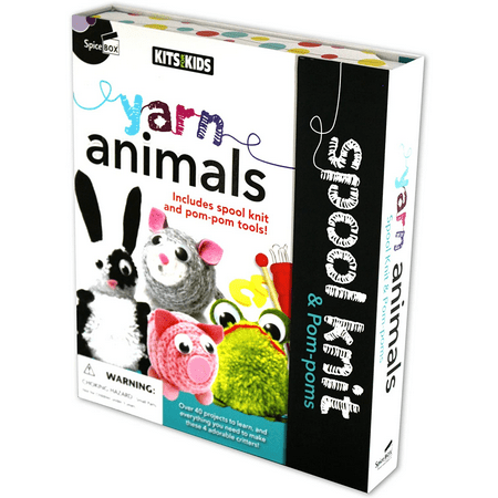 Kits for Kids: Yarn Animals, Spool Knit & Pom-poms 