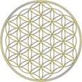 thumbnail image 1 of 50 Flower Of Life Stickers 5cm Gold Pack, 1 of 3