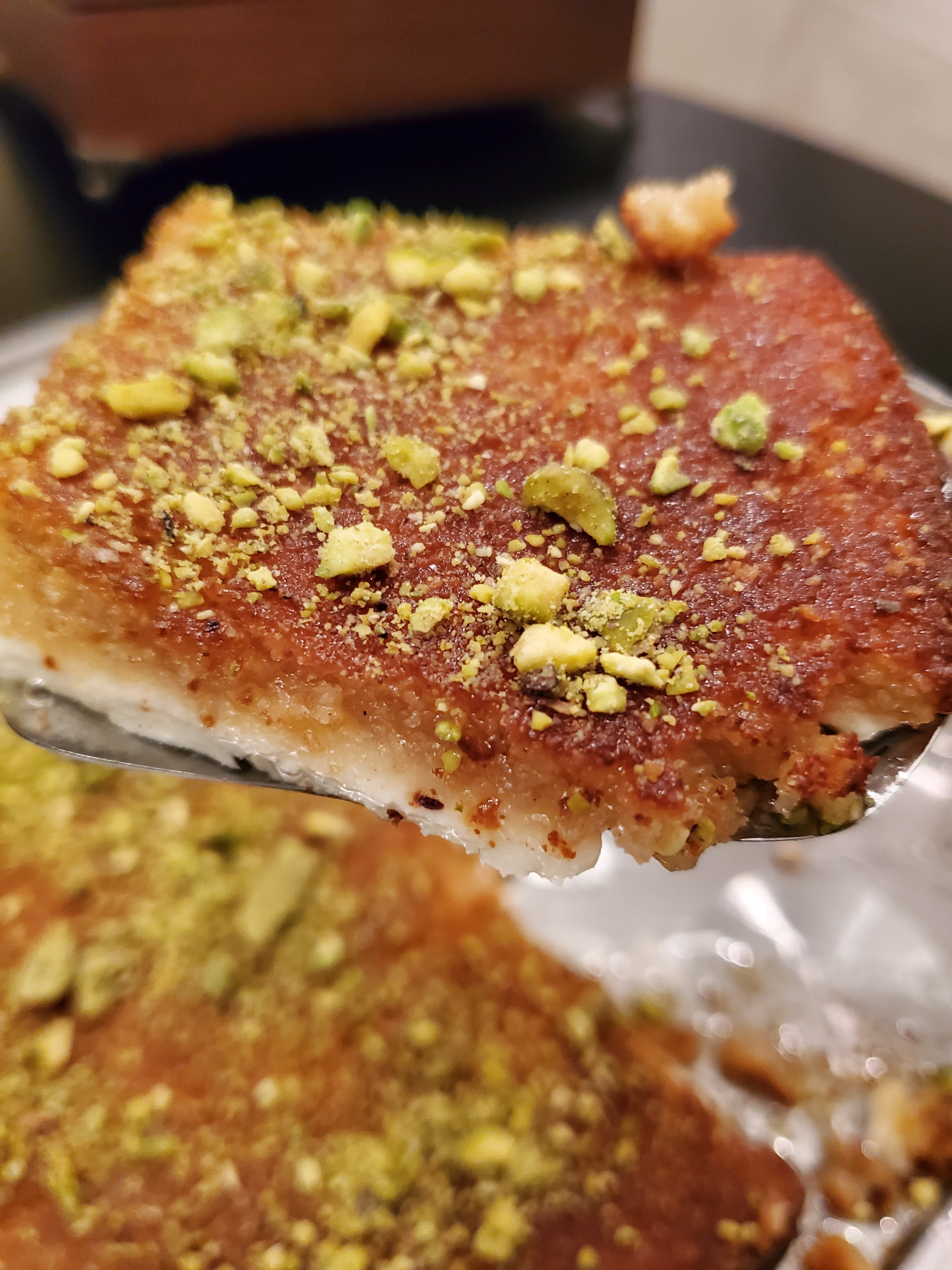 RK Sweets Fine Knafeh Ready Mix, Knafeh Naameh Fine Dough, Authentic Middle Eastern Dessert Mix, Halal