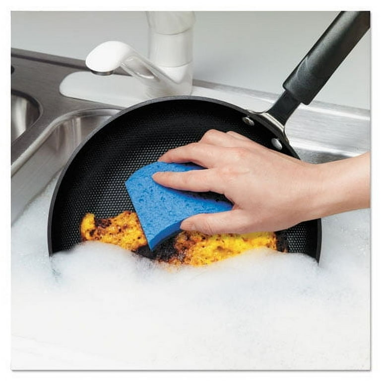 Non-Scratch Multi-Purpose Scrub Sponge, 4.4 x 2.6, 0.8 Non-Scratch Multi-Purpose Scrub Sponge, 4.4 x 2.6, 0.8