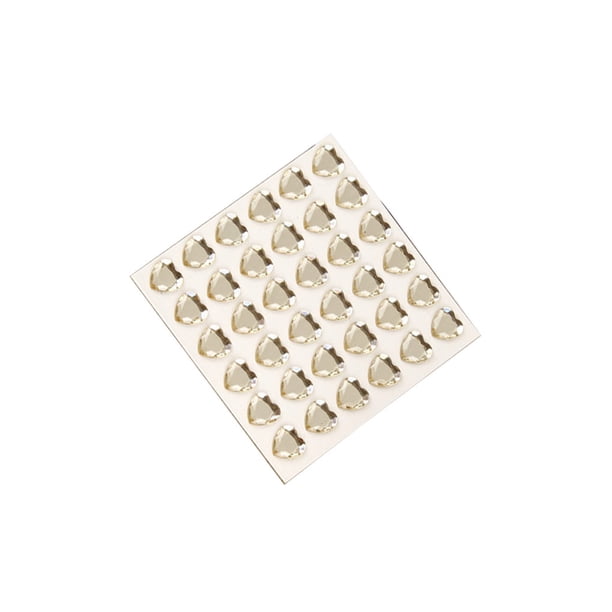 Inteprter 10 hojas de pegatinas de diamantes de imitación, decoraciones, calcomanías acrílicas, manualidades tridimensionales, pegatinas para uñas, Artesanía Café Ligero Inteprter HA062096-06B