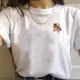 thumbnail image 3 of Camiseta con estampado sencillo y bonito para niños, niñas y adolescentes, ropa de verano para niños, camiseta con estampado divertido de dibujos animados, camiseta de algodón a la moda para niños y e, 3 of 5