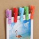 thumbnail image 3 of 100Pcs Push Pin with Wooden Clips Tacks for Cork Board Artwork for Bulletin Board Crafts Arts Projects Photo Supplies, 3 of 4