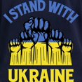 thumbnail image 3 of CafePress - I Stand With Ukraine Long Sleeve T Shirt - Women's Long Sleeve Graphic Tee Casual Fit, 3 of 4