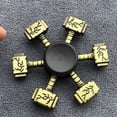 thumbnail image 5 of Xu Jutao bronze alloy fidget spinner, decompression spinner, finger spinner, street vendor night market GT-03-bronze-Superman model, 5 of 5