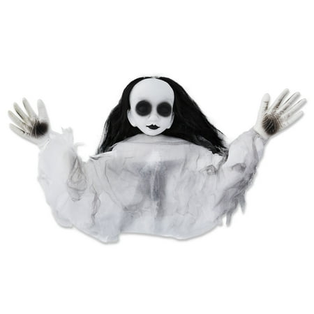 Doll Grave Breaker Outdoor Decoration, Black and White, 38", Halloween by Way To Celebrate