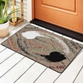 thumbnail image 1 of ZICANCN Dualism Contrast Judgment Area Rugs Doormat , Facecloth Non-Slip Floor Mat Rug for Living Room Kitchen Sink Area Indoor Outdoor Entrance 36"x24", 1 of 9
