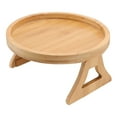 thumbnail image 4 of Sofa Tray, Environmental  Foldable Wood Texture Sofa Tray 12cm Height  for Remote Control, 4 of 7
