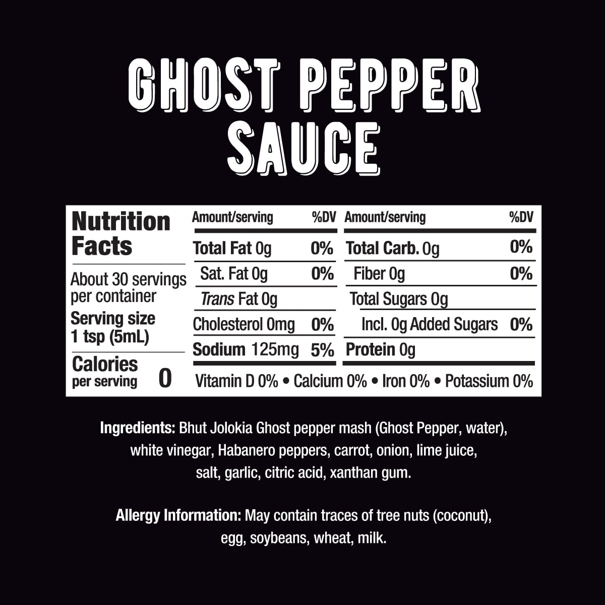 (6 pack) Melinda's Ghost Pepper Hot Sauce