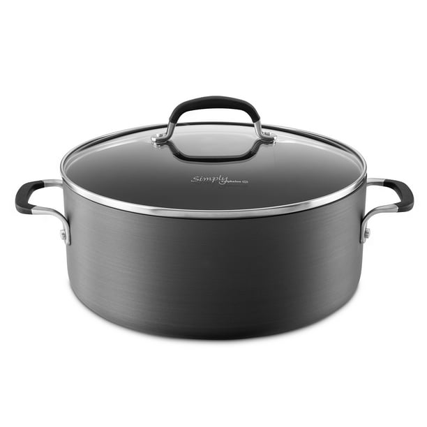 Simply Calphalon Nonstick 7Quart Dutch Oven with Cover, 1776660