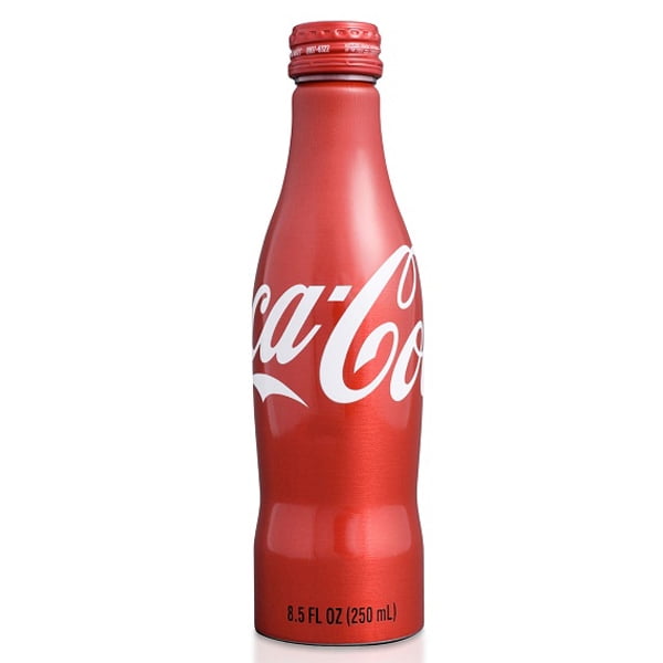 Coca Cola 8.5 Oz Aluminum Bottle Pack of 24