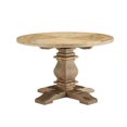 thumbnail image 1 of Modway Column 47" Round Pine Wood Dining Table in Brown, 1 of 5
