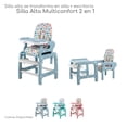 thumbnail image 1 of Silla Alta D'Bebe Multiconfort 2 en 1 convertible en escritorio Azul, 1 of 4