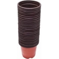 thumbnail image 2 of Plastic Plant Flower Pots Nursery Seedlings Pot Plant 100Pcs, 2 of 13