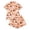 d-51Orange40, variant on MEZZALL Women Halloween Pumpkin Ghost Print Pajama Set, Soft Breathable Lapel Collar Button‑Down Short Sleeve Tops, Elastic Waist Shorts Loungewear Home Sleepwear Fashionable 2 Piece Pjs