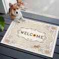 thumbnail image 3 of Vintage Sunflower Entryway Rug 2'x3'&nbsp; Non Slip Front Door Mats, Welcome Retro Art Floral Entrance Rugs Indoor Outdoor Carpet, Washable Floor Mats Small Area Rug for Bedroom Kitchen, 3 of 8