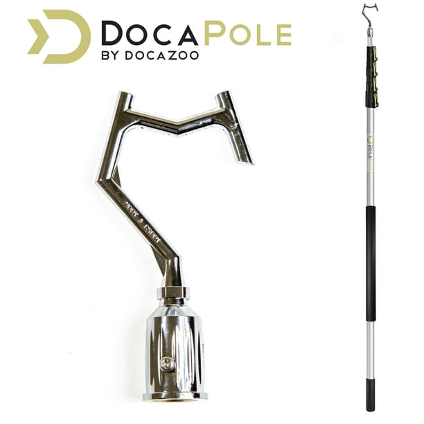 DOCAZOO DocaPole 7-30 Foot Pole Hook Extension Pole | Boat ...