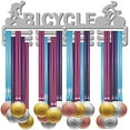 thumbnail image 2 of 1set Bicycle Cycling Sport Display Hanger Rack Awards Metal Lanyard Holder Sturdy Wall, 2 of 7