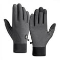 thumbnail image 4 of Warm Winter Gloves for Women Outdoor Sports Autumn and Winter Non Slip Men and Women Plus Velvet Warm Ski Riding Windproof Gloves Gloves Winter Women Warm Gloves Winter Men Warm, 4 of 9