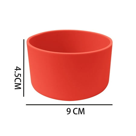 

7.5/9cm Cup Cover Space Pot Silicone Cover Rubber Bottom Pad 32-40oz Universal