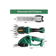 thumbnail image 5 of Cortasetos Eléctrico Portátiles Céspedes Y Arbustos Poda 21v, 5 of 5