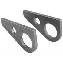 Allstar Performance Tie Down Bracket - Weld-On - Steel - Natural - Pair ALL60075