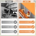 thumbnail image 4 of Royalbelle Orange 4 Hole Chicken Nesting Box, Galvanized Steel Laying Box Wall-Mounted, 4 of 7