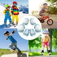 thumbnail image 5 of Somnr 3-in-1 Kids Knee/Elbow/Wrist Guards (3-8Y) for Skate/Bike/Scooter/Rollerblading-Lightblue, 5 of 8