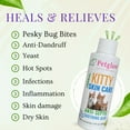 thumbnail image 2 of PetGlow Cat Dandruff Treatment Spray Itch Relief Dry Shampoo, 4 Fl. Oz., 2 of 6