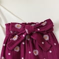 thumbnail image 6 of Byoo Newborn Girls Outfits Knitting Ruffles Long Sleeve Bodysuit Pants Headband 3Pcs Set, 6 of 8
