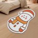 thumbnail image 2 of Alfombra Baño Alfombras Navidad Antideslizante 23 '' X 15 Lavable Al Aire Libre Interior Decoraciones Navideñas, 2 of 9