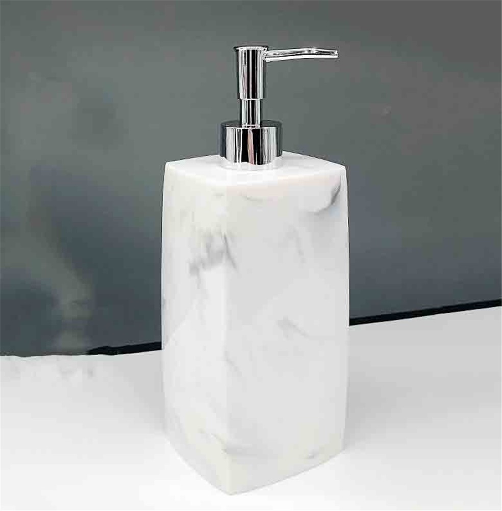 Hotel Soap Dispenser Lotion Bottle Home Bathroom Dispensing Push Bottle Plastic Flower White/Flower Black 800ml