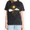 1-Black, variant on Women's Sun Moon Cloud Graphic Tees Vintage Washed Crewneck Shirts Trendy Everyday Minimalist Style Summer Short Sleeve Tops