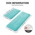 thumbnail image 2 of Sikiie Blue And Turquoise Kitchen Mat 2 PCS Cushioned Kitchen Rug, Waterproof Non-Slip Kitchen Mats for Kitchen, Floor Home, Sink, Laundry, 2 of 6