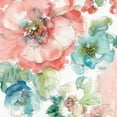 thumbnail image 2 of Audit, Lisa 12x12 White Modern Wood Framed Museum Art Print Titled - Summer Bloom II, 2 of 4