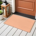 thumbnail image 5 of Peach Fuzz Large Area Rugs for Bedroom Living Room, Soft Non Slip Carpet Bedside Rug, Modern Pure Peach Fuzz Rectangular Floor Cover Kitchen Accent Rug 2'x3' for Dining Room/Office, 5 of 9