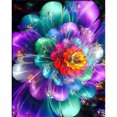 thumbnail image 2 of Cuadros Decorativos Kit de pintura por números DIY flor mano aceite arte imagen artesanía decoración del hogar (B2168) Tmvgtek embutido en tela, 2 of 9