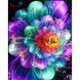 thumbnail image 2 of Cuadros Decorativos Kit de pintura por números DIY flor mano aceite arte imagen artesanía decoración del hogar (B2168) Ehuebsd embutido en tela, 2 of 9