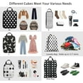 thumbnail image 6 of 6 Pcs Compression Packing Cubes Travel for Suitcases, Luggage Organizer Nylon Washable Storage Bags Set - Packaging Cubes for Backpack Travel Perfect for Women Clothes Carry-Ons and Storage, 6 of 6