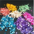 thumbnail image 4 of 0.66lb/300g Crushed Shells for Crafts,Bexikou Small Natural Sea Shells for DIY Art, Vase Fillers Table Scatter, Party Favor, Wedding Decoration, Succulents Plants Soil Cover, Art Crafts (Lake Blue), 4 of 6