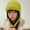 color1, variant on Women Winter Knitted Hat Warm Beanie Hat for Women Solid Color Flanging Tie Up Ear Protection Windproof Warm Cap Bomber Hats