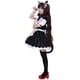 thumbnail image 2 of Disfraz de cosplay Cosplay.fm, vestido de sirvienta chocolate para mujer, negro, 2 of 7